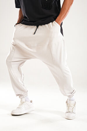 Kırık Beyaz Harem Pantolon COC1132