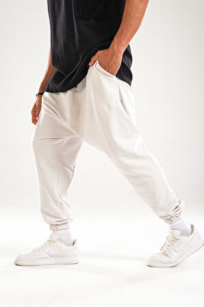 Kırık Beyaz Harem Pantolon COC1132