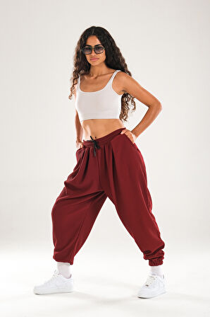 Fitilli Bordo Pileli Jogger Pantolon COC1125