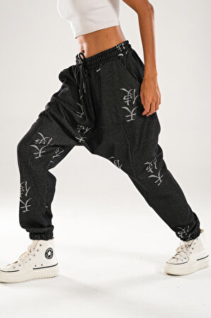 Chinese Desenli Harem Pantolon COC1113