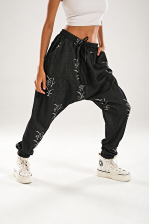 Chinese Desenli Harem Pantolon COC1113