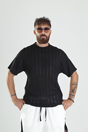 Tasarım Siyah T-Shirt COC1105