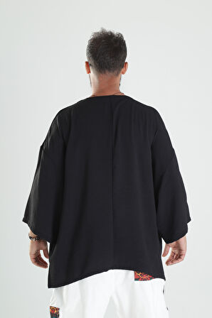 Aerobin Keten Oversize T-Shirt COC1297