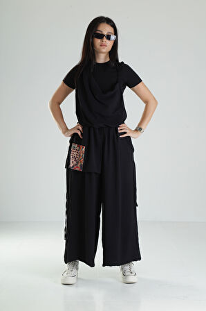 Tokyo Tasarım Salopet Pantolon COC1292