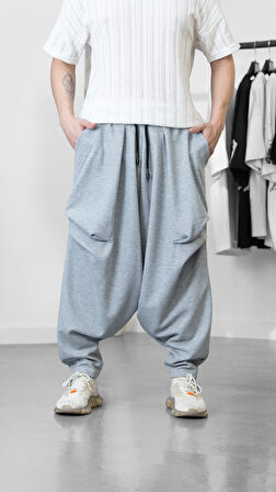 Gri Avangard Şalvar COC1250