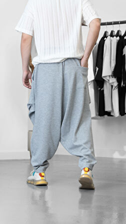 Gri Avangard Şalvar COC1250