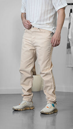 Bej Regular Kot Pantolon COC1234