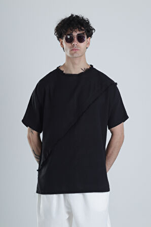 Tasarım Siyah T-Shirt COC1204