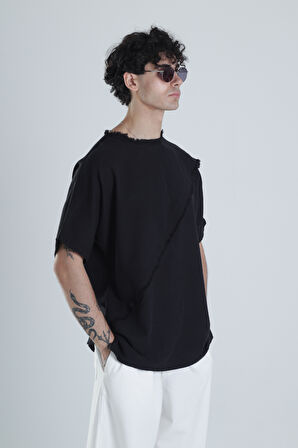 Tasarım Siyah T-Shirt COC1204