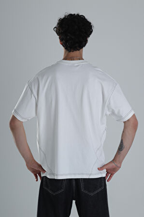 Be Yourself Oversize Tasarım T-Shirt COC1384