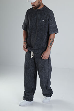 Yıkamalı Antrasit Oversize Takım COC1303