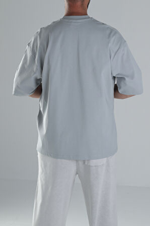 Gri Oversize T-Shirt COC1490