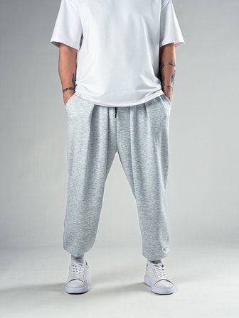 Pileli Grimenanj Erkek Jogger Pantolon COC2856