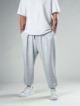Pileli Grimenanj Erkek Jogger Pantolon COC2856