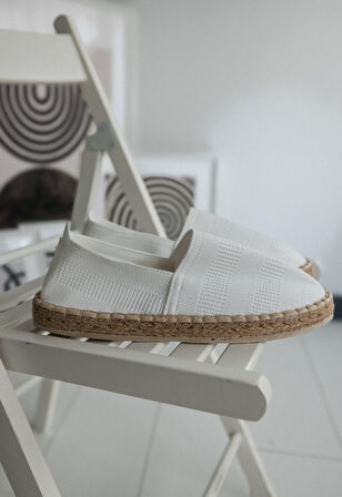 Triko Beyaz Espadril COC1476