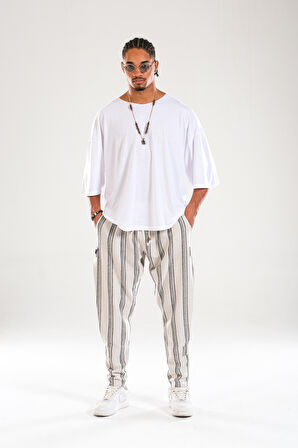 Çizgi Detaylı Hazar Pantolon COC1459