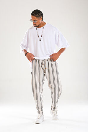 Çizgi Detaylı Hazar Pantolon COC1459