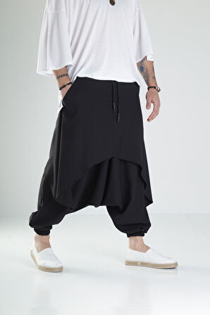Oversize Şalvarlı Samurai Pantolon COC1456
