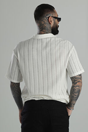 Örme Cep Detaylı Gömlek COC1450