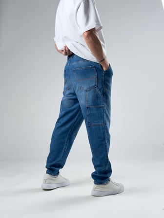 Premium Kalite Mavi Boyfriend Erkek Pantolon COC2954