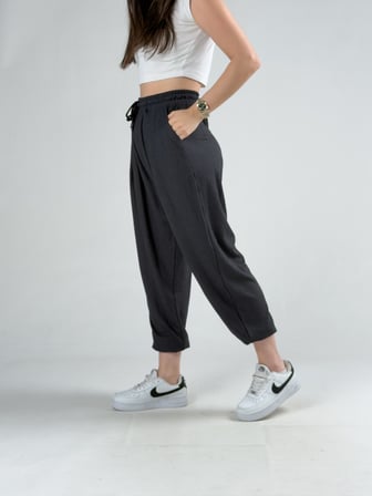 Bürümcük Antrasit Kadın Jogger Pantolon COC3182