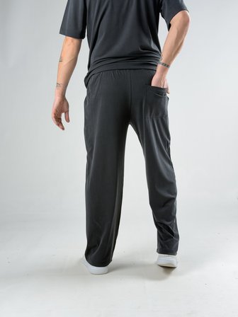 Rahat Kesim Siyah Erkek Baggy Pantolon COC3195