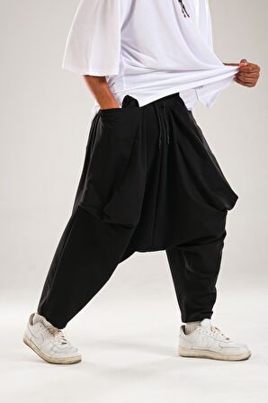 Avangard Siyah Şalvar COC1889