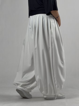 Süper Oversize Ekru Erkek Jogger Pantolon COC3234
