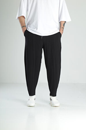 Siyah Tasarım Baget Pantolon COC1991