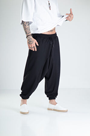 Siyah Spor Şalvar COC1990