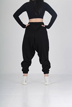 Siyah Spor Şalvar COC1989