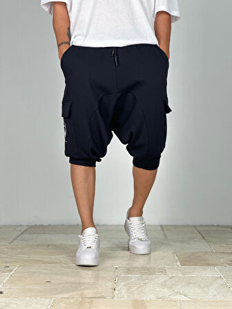 Premium Kalite Siyah Şalvar Şort COC1941