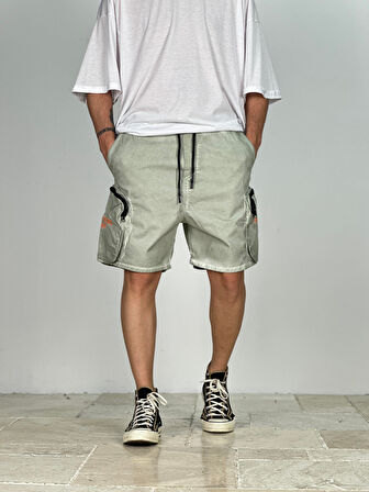 Premium Kalite Mint Kot Şort COC1927