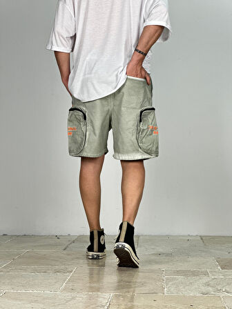 Premium Kalite Mint Kot Şort COC1927