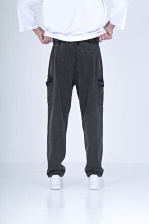 Premium Kalite Antrasit Baggy Pantolon COC1901