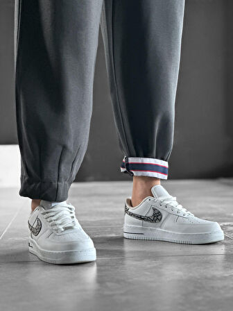 Paça Detaylı Füme Boyfriend Pantolon COC2078