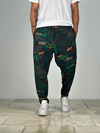 Mailbox Baskılı Pantolon COC2031