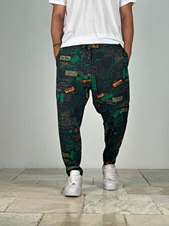 Mailbox Baskılı Pantolon COC2030