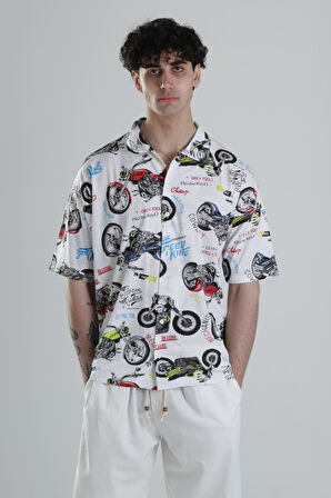 Funny Moto Gömlek COC2292