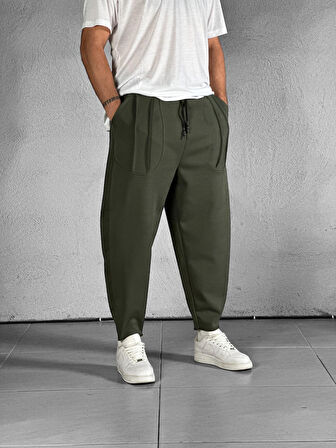 Cep Detaylı Haki Baget Pantolon COC2500