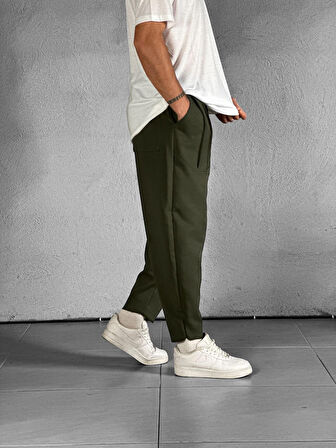 Cep Detaylı Haki Baget Pantolon COC2500