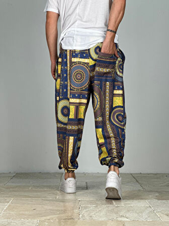 Bürümcük Kumaş Pileli Yarım Şalvar COC2486