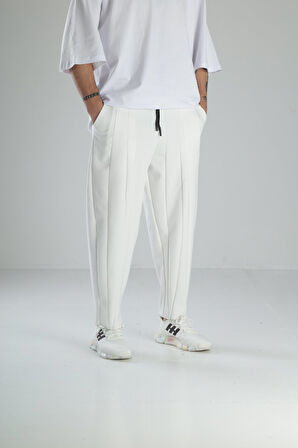 Beyaz Tasarım Baget Pantolon COC2438