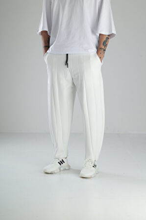 Beyaz Tasarım Baget Pantolon COC2438