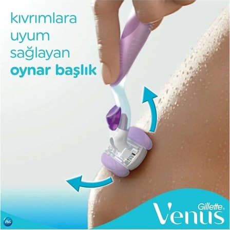 Venüs Comfortglide Breeze 3 Bıçaklı 4 Yedek Başlık
