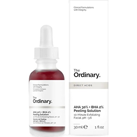 The Ordinary Yaşlanma Karşıtı Mineral 30 Yaş + Gece-Gündüz Yüz ve Boyun Peeling 30 ml 