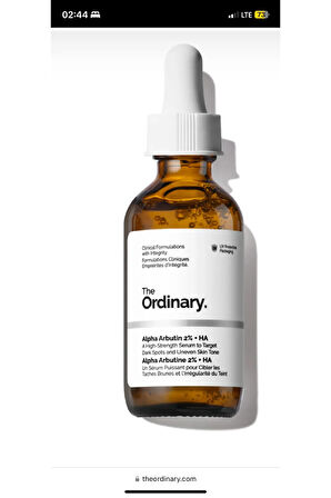 Alpha Arbutin %2ha 60 ml
