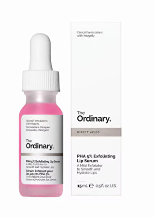 THE ORDINARY PHA 5% Exfoliating Lip Serum – Peeling Etkili Dudak Serumu