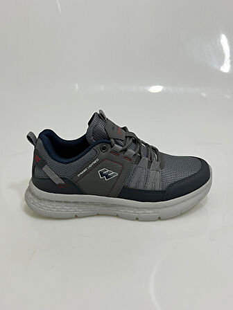 2805 Wickers Füme-Lacivert Baskı Detaylı Bayan Spor Ayakkabısı