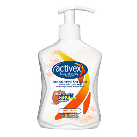 Activex Antibakteriyel Sıvı Sabun Aktif 300 ml